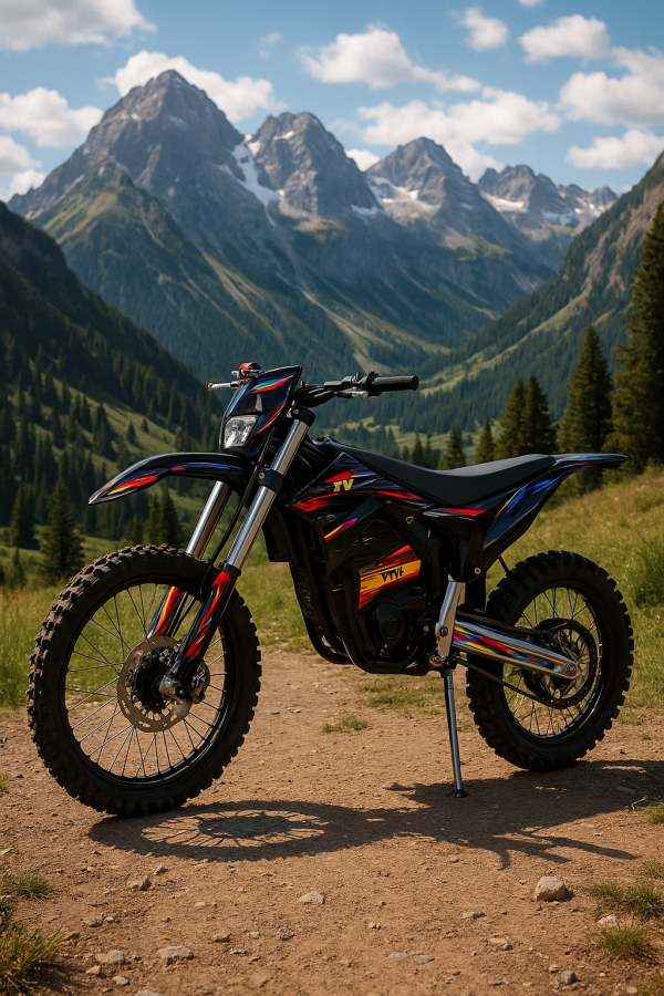 Электромотоцикл TYE-3000 OFF Road — мощность 3000 Вт, аккумулятор 60/73 Ah, запас хода до 120 км — изображение 2