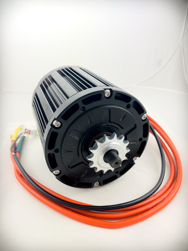 Электродвигатель QS Motor 4kWt (BLDC, 72 В, до 110 Н·м, воздушное охлаждение, с датчиками Холла) — изображение 2