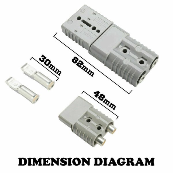 Anderson Plug 175A 600V (серый) — изображение 5